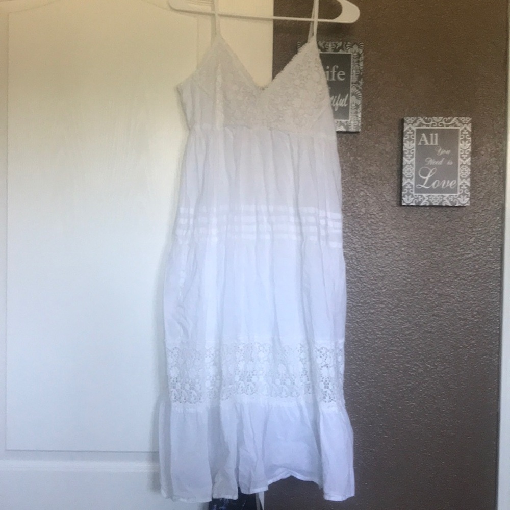 White dress